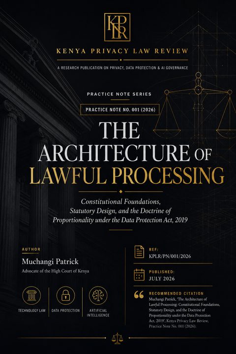 Cover of The Architecture of Lawful Processing