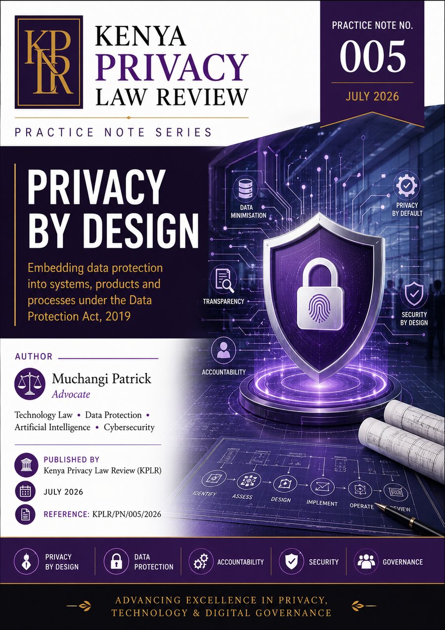 Cover of Privacy by Design